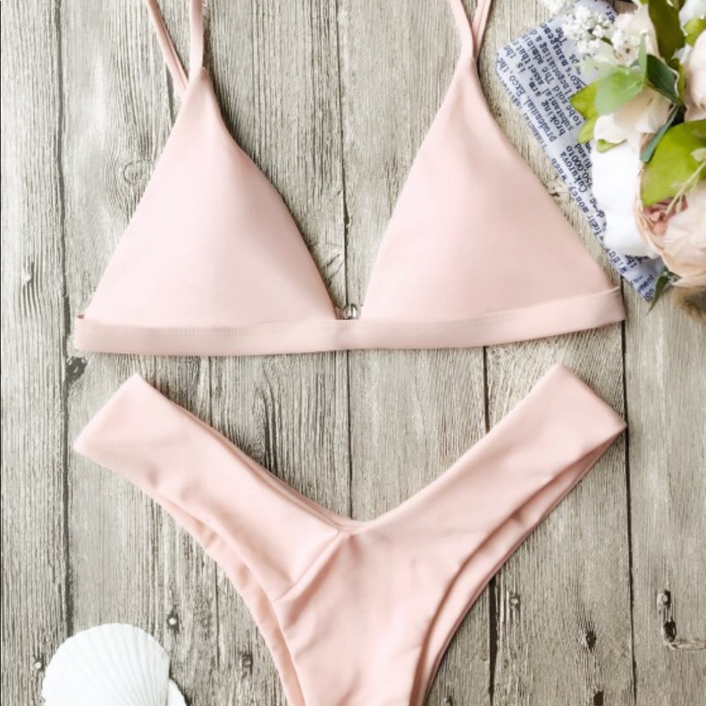 Light Pink Bikini Set NWOT